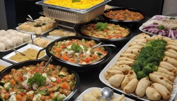 Prepared catering meals