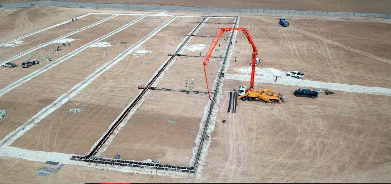 Civil infrastructure seen from above