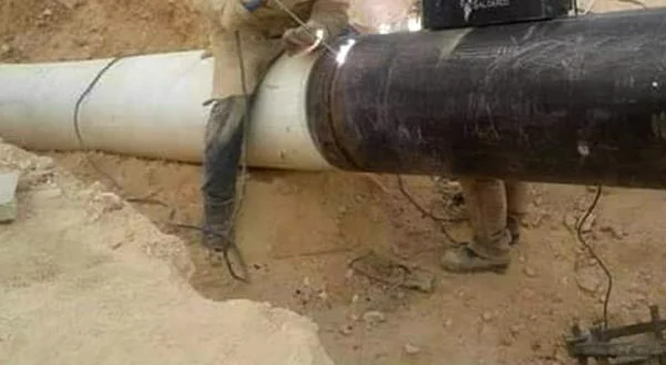 Pipe joint welding
