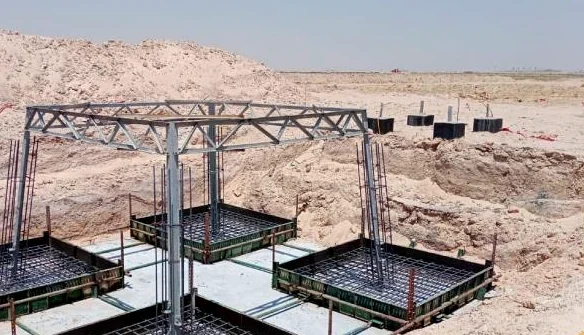Electrical tower foundations